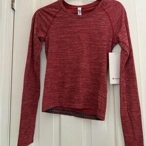 Swiftly tech long sleeve Lululemon shirt NWT